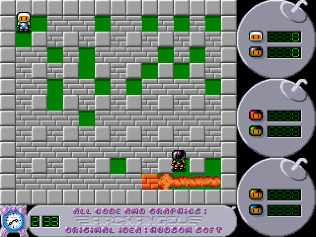 Super Bomberman atari screenshot